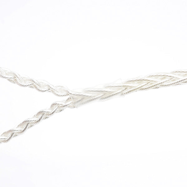 丸七白龍 【2.5mm 2pin 0.78mm 七福神商事オリジナル高純度無酸素銅線銀メッキ線 TSH-M7-HKR254-2P】