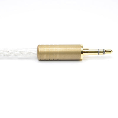 丸七白龍 【3.5mm 2pin 0.78mm 七福神商事オリジナル高純度無酸素銅線銀メッキ線 TSH-M7-HKR353-2P】