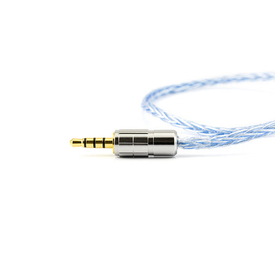 Silversonic MKVI 8Wire AKGMMCX-3.5mm 4極 【BEA-7018】