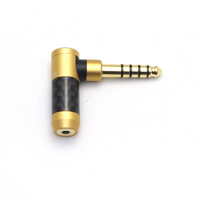 AT-P02L 2.5mm4極→4.4mm5極変換L型プラグ