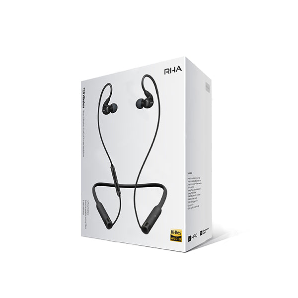 RHA T20 WIRELESS BLACK　新品・未開封品 RHA T20 Wireless – e☆イヤホン