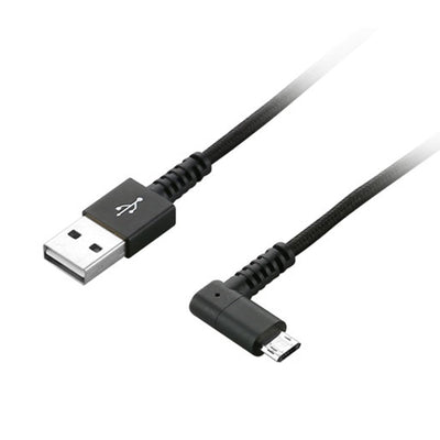 極強ケーブル USB2.0A-microB L型