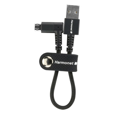 極強ケーブル USB2.0A-microB L型