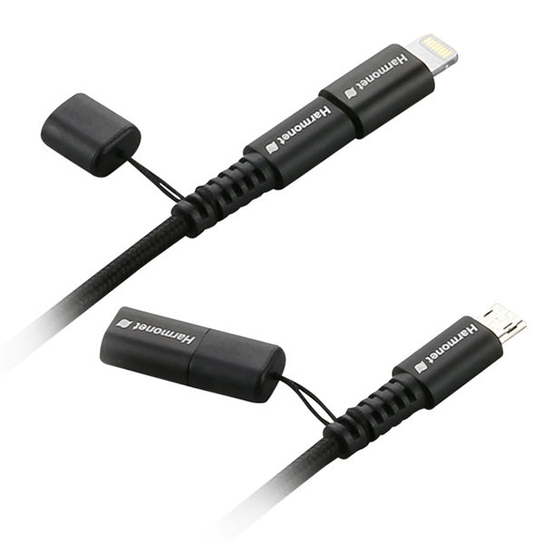 USB microB-Lightning変換アダプタ 【HUA-2-ADP-RBL】