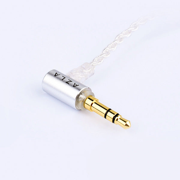 AZLA AZLA Silver Plated Cable IEM 2pin-3.5mm 【AZL-SLV-CABLE