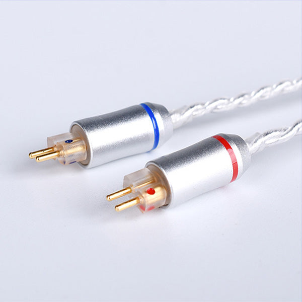 AZLA Silver Plated Cable IEM 2pin-2.5mm 【AZL-SLV-CABLE-2PIN-2.5】