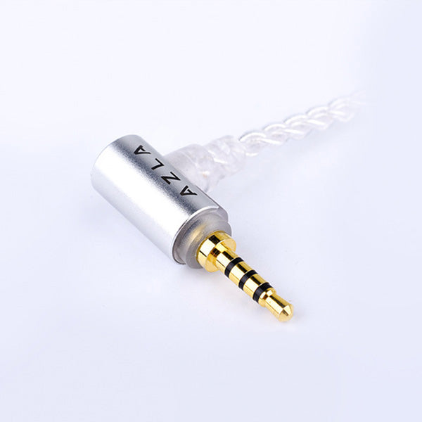 AZLA Silver Plated Cable IEM 2pin-2.5mm 【AZL-SLV-CABLE-2PIN-2.5】