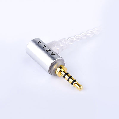 AZLA Silver Plated Cable IEM 2pin-2.5mm 【AZL-SLV-CABLE-2PIN-2.5】