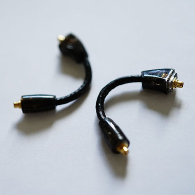OmniSheep for FOSTEX / TM2 Short recable Custom 2pin type (Black color)