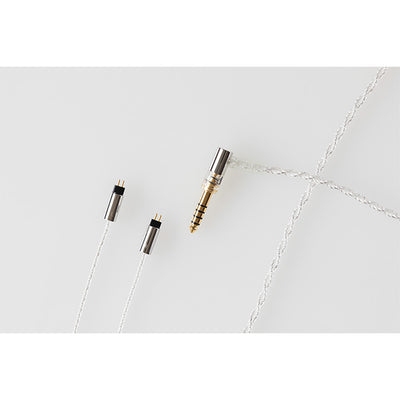 シルバーコートケーブル 2Pin 1.2m 4.4mm 5極バランス 【C106 2P12EZCLEH】