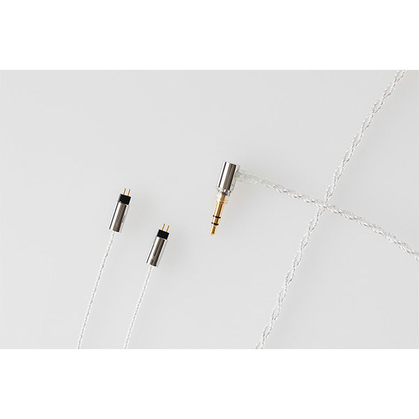 シルバーコートケーブル 2Pin 1.2m 3.5mm 【C106 2P12AZCLEH】