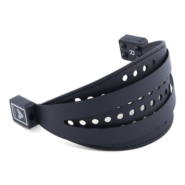 Spring steel suspension headband for all LCDs leather