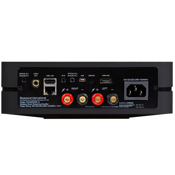 表示価格より１０%off８月3１日迄POWERNODE 2i ネットワークアンプ BLUESOUND POWERNODE2i – e☆イヤホン