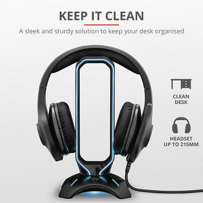 GXT 265 Cintar RGB Headset Stand　Black