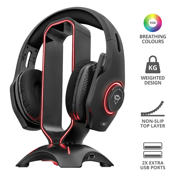 GXT 265 Cintar RGB Headset Stand　Black