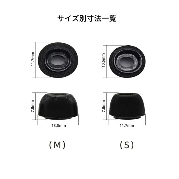 S-EPS01 AirPodsPRO用 低反発イヤーチップ
