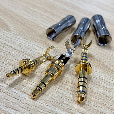 AYA-4.4mm5極バランスプラグ（金メッキ）