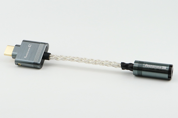 USB Type C (Pentaconn C) - 2.5mm4極 変換ケーブル【NEH1-21-003】