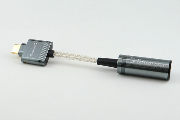 USB Type C (Pentaconn C) - 4.4mm5極 変換ケーブル【NEH1-21-001】