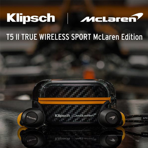 Klipsch T5 II TRUE WIRELESS SPORT McLaren Edition – e☆イヤホン
