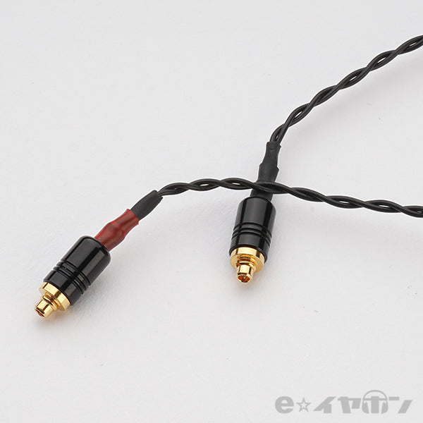 e☆イヤホン・ラボ Obsidian MMCX-4.4mm(イヤループ仕様) 120cm – e