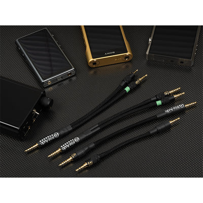 YATONO-MINI-LE ミニミニケーブル 4.4mm & 3.5mm to 4.4mm 【YAMNLE-4435t44】