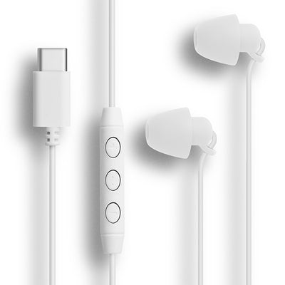 Type-C接続イヤホン 寝ながらイヤホン