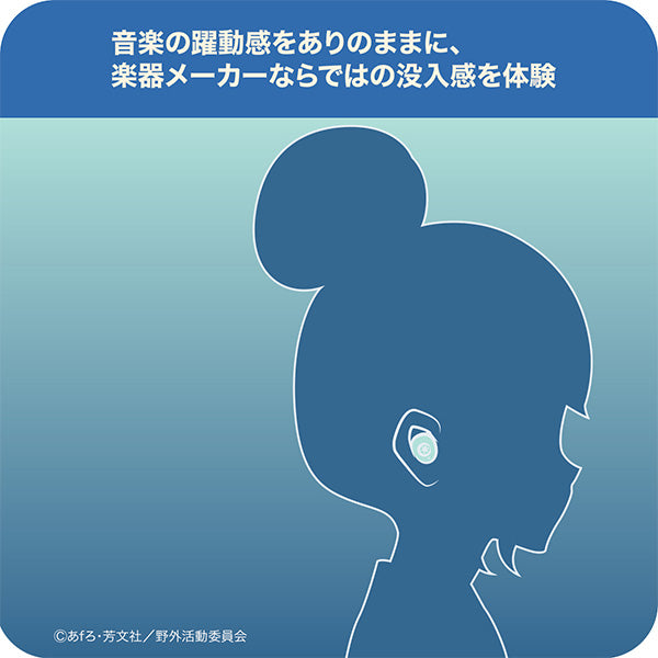 YAMAHA TW-E3B(AL) ライトブルー ゆるキャン△ 志摩リン