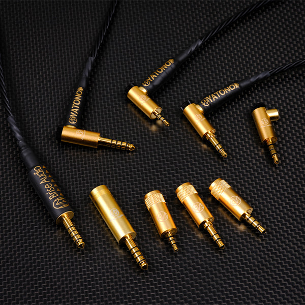 YATONO-Ultimate- 4極Φ2.5mm ストレートプラグ-CIEM2pin