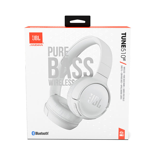 新品 JBL ヘッドホン TUNE 510BT Bluetooth ホワイト JBL TUNE 510BT – e☆イヤホン