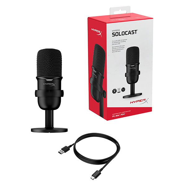 HyperX SoloCast USBスタンドアロンマイク