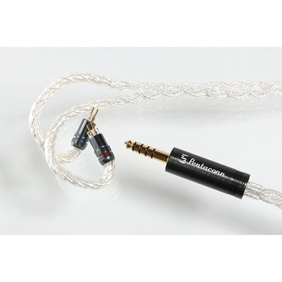 IEM2PIN - 4.4mm5極 純銀8芯リケーブル【PRH03-44-2p】