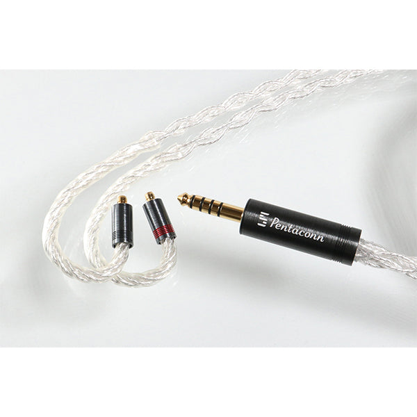 Pentaconn ear - 4.4mm5極 純銀8芯リケーブル【PRH03-44-es】