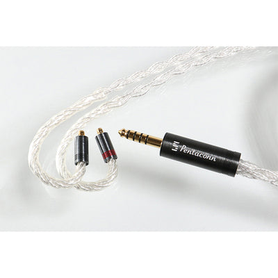 Pentaconn ear - 4.4mm5極 純銀8芯リケーブル【PRH03-44-es】