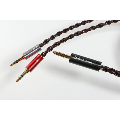 3.5㎜×2 - 4.4mm5極 OFC8芯リケーブル【PRH01-44-35】
