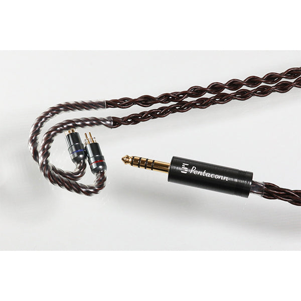 Pentaconn IEM2PIN - 4.4mm5極 OFC8芯リケーブル【PRH01-44-2p】 – e