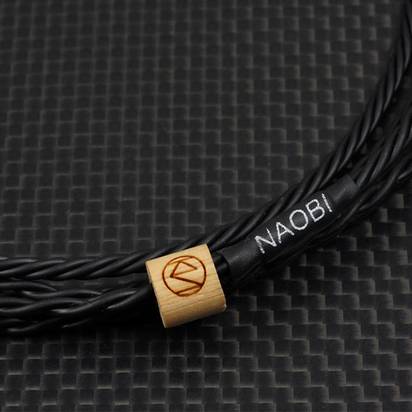 NAOBI-LE- 3極Φ3.5mmプラグ-ゼンハイザー IE300/IE900用MMCX 【NOBLELB335ZIEM】