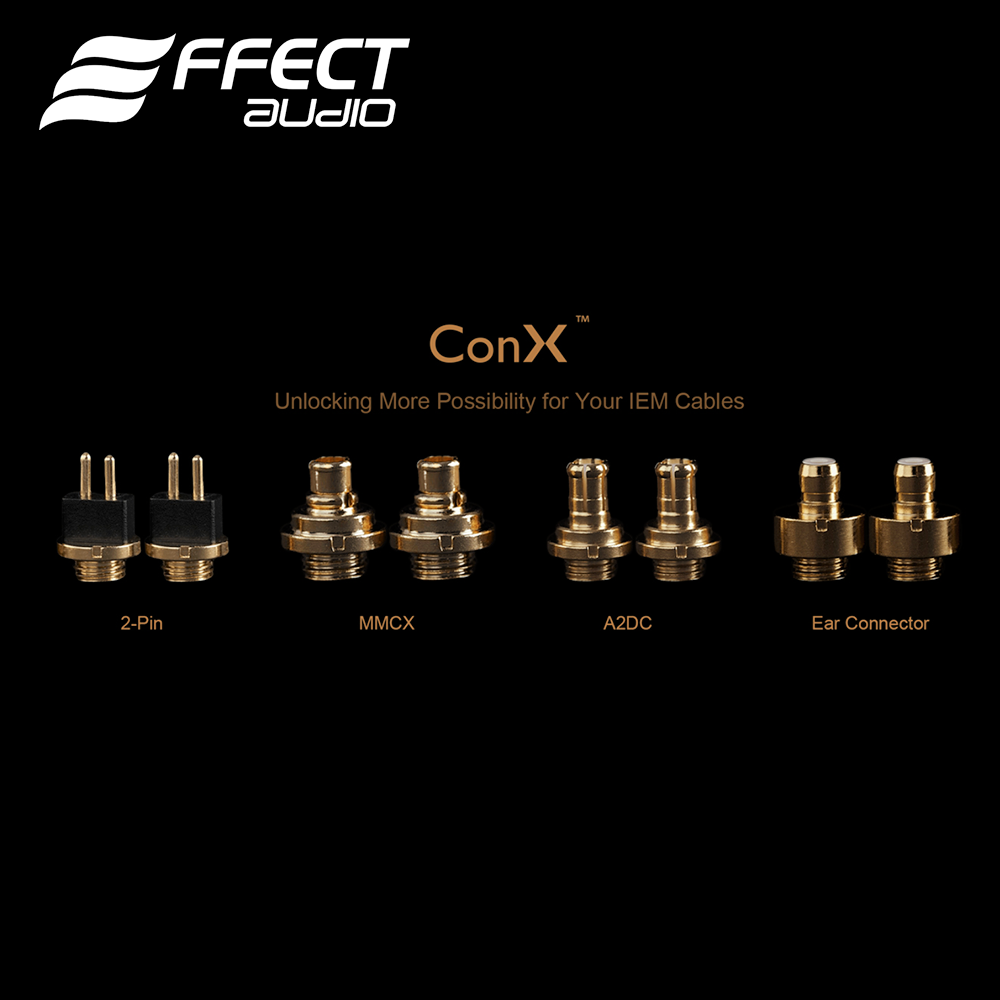 EFFECT AUDIO Ares Ⅱ (アレス Ⅱ) 8wire 【ConX(2pin) / 2.5mm4極