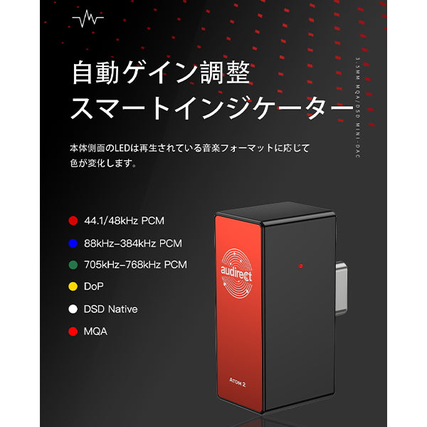 新品級 エーユーダイレクト Atom2 TYPE-Cモデル