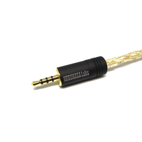 NOBUNAGA Labs 嘉泉 (Kasen) AK2.5mm4極バランス/Pentaconn ear 【NLS