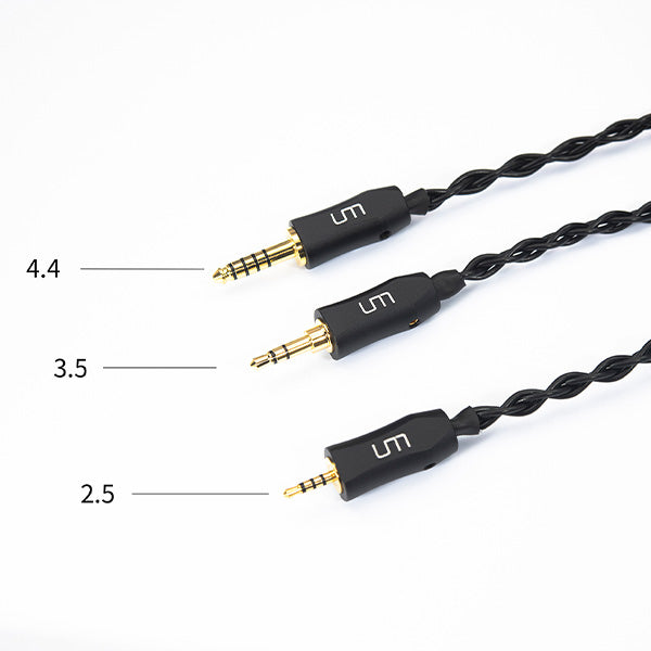 Unique Melody UM4pin ケーブルセット Unique Melody UM Copper M2 Custom Cable - 4.4mm – e☆イヤホン