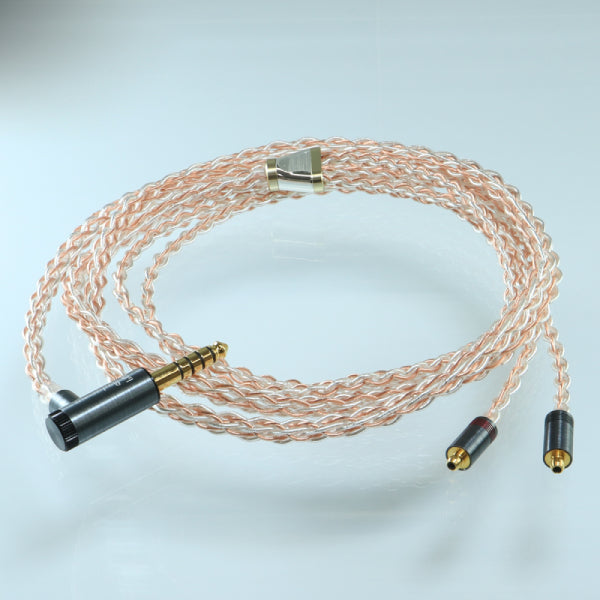 Luna plena Pentaconn ear標準 -0 4.4mm5極 Pure Silver+6N OFC hybrid