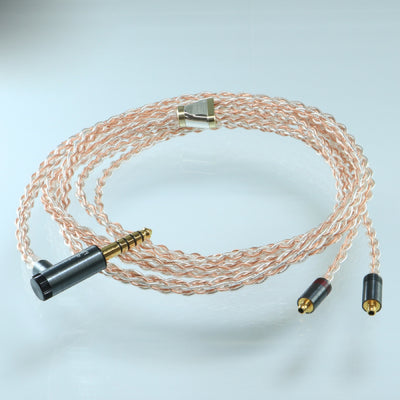 Luna plena Pentaconn ear標準 -0 4.4mm5極 Pure Silver+6N OFC hybrid