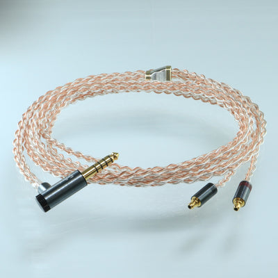 Luna plena Pentaconn ear異形 -0 4.4mm5極 Pure Silver+6N OFC hybrid