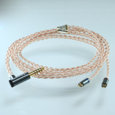 Luna plena IEM 2PIN -0 4.4mm5極 Pure Silver+6N OFC hybrid