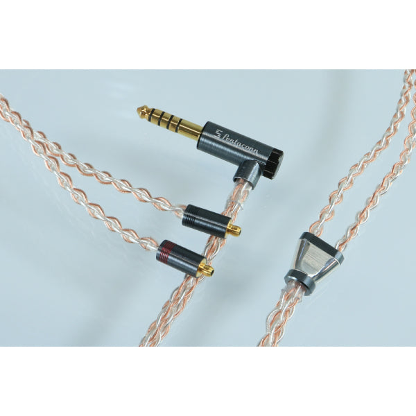 Luna nova Pentaconn ear標準 -0 4.4mm5極 6N OFC+Pure Silver hybrid