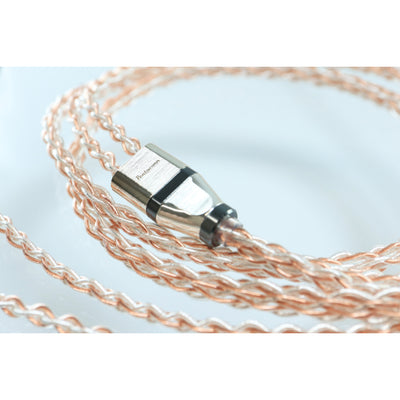 Luna nova IEM 2PIN -0 4.4mm5極 6N OFC+Pure Silver hybrid