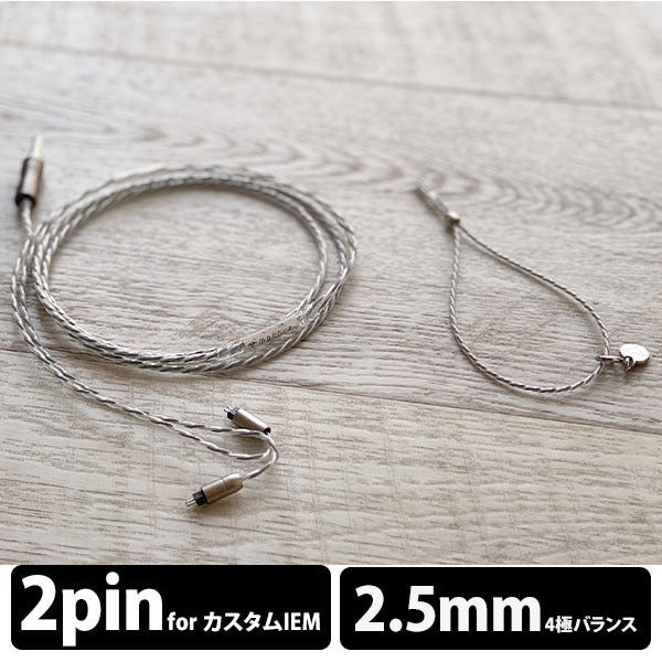NUCLEON 2.5mm 4極 Custom 2pin type