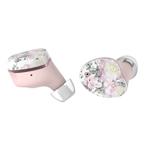 AVIOT TE-D01i2 ワイヤレスイヤホン ミラー付き 小型 (ピンク) 女性向け完全ワイヤレスイヤホンがノイキャン付きに