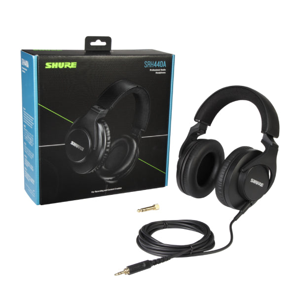 SHURE SRH440A ヘッドフォン SHURE SRH440A 【SRH440A-A】 – e☆イヤホン